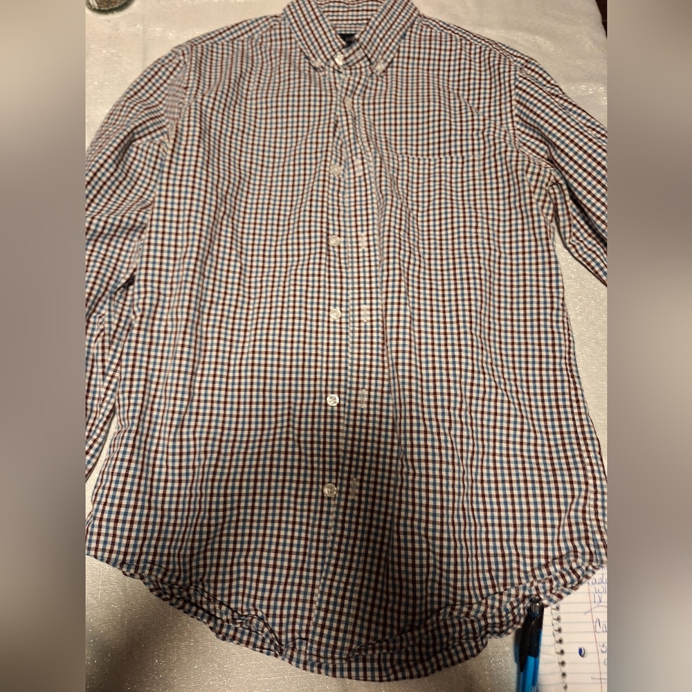 J. CREW BUTTON UP DRESS SHIRT